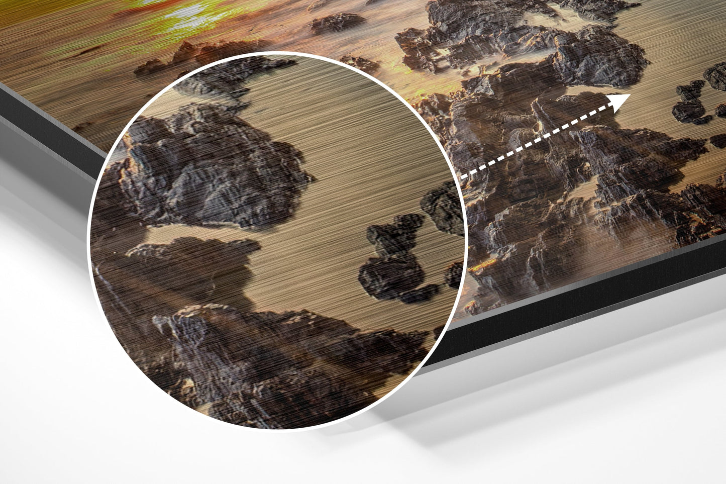 Brushed Aluminium Dibond Wall Art