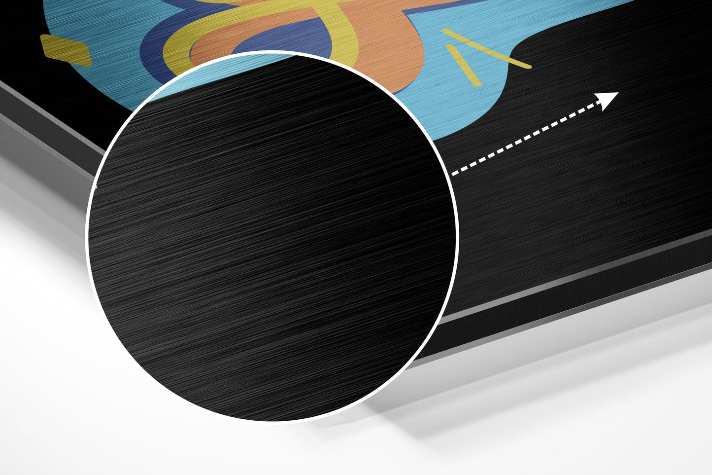 Brushed Aluminium Dibond Wall Art