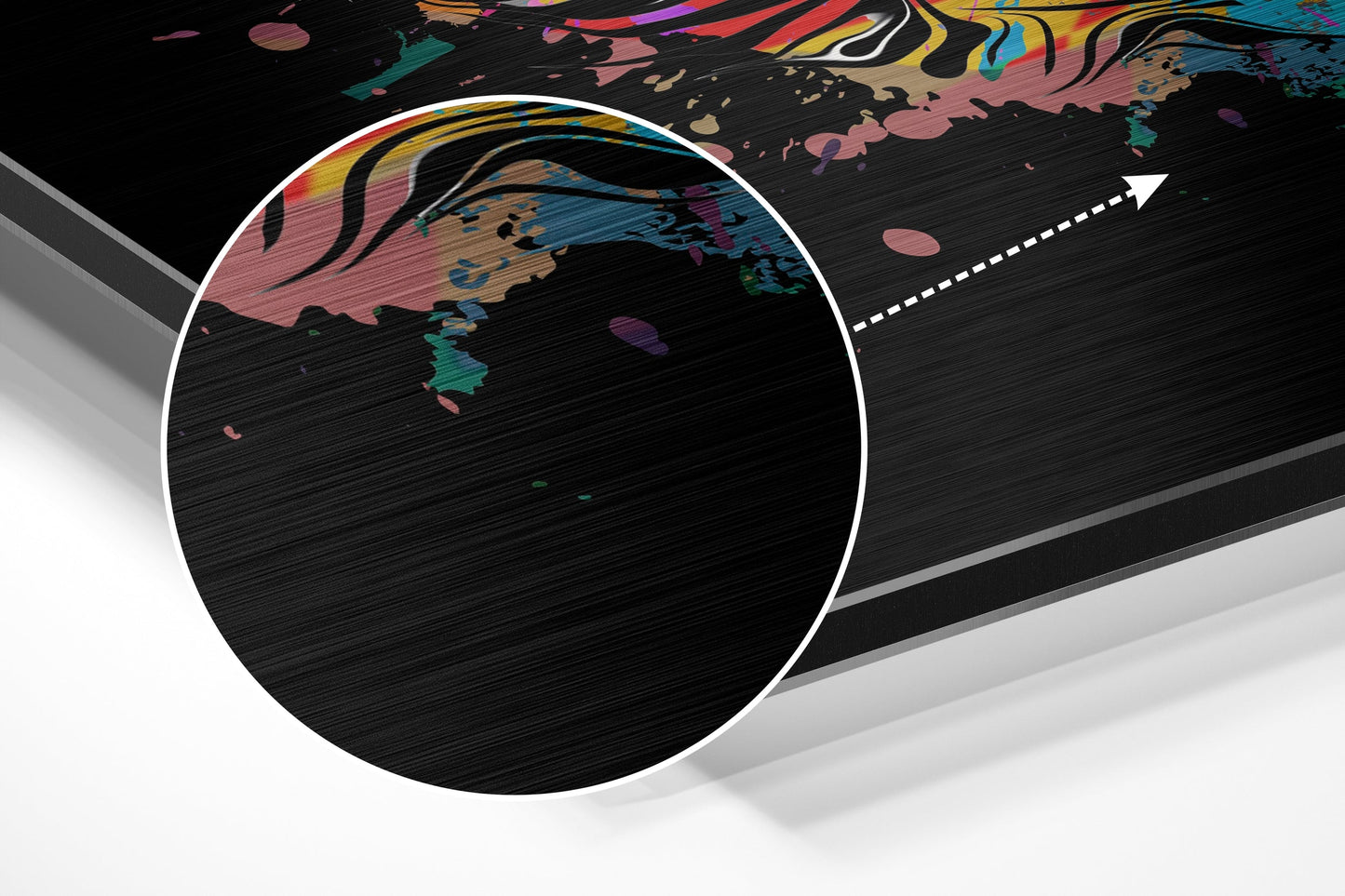Brushed Aluminium Dibond Wall Art