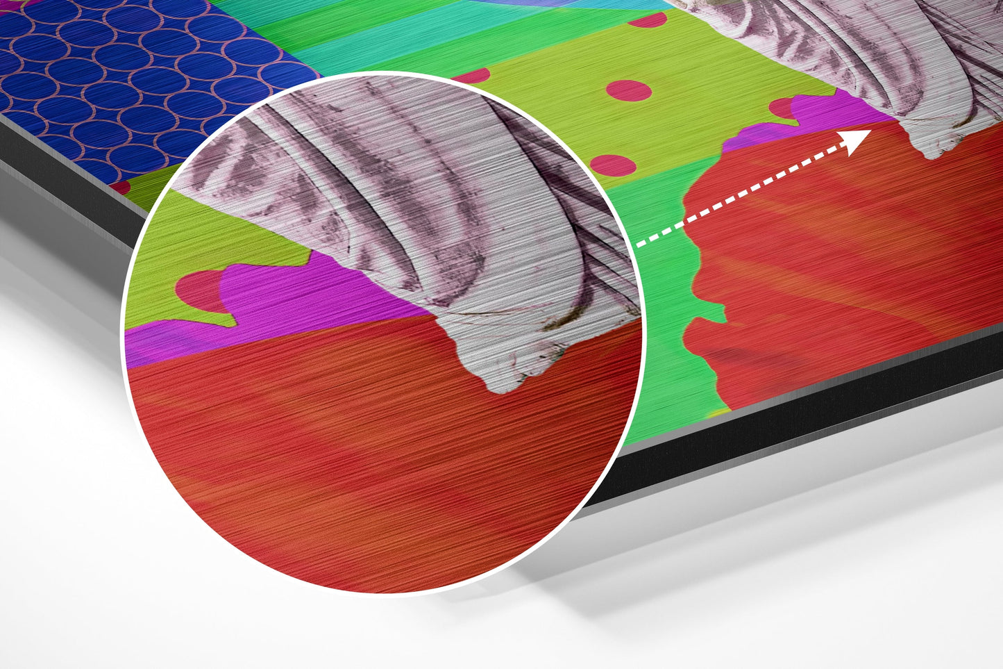 Brushed Aluminium Dibond Wall Art