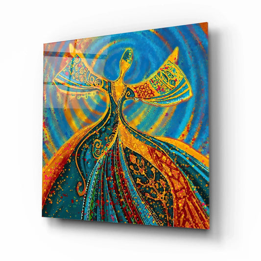 Return Glass Wall Art - LUXARTDECO