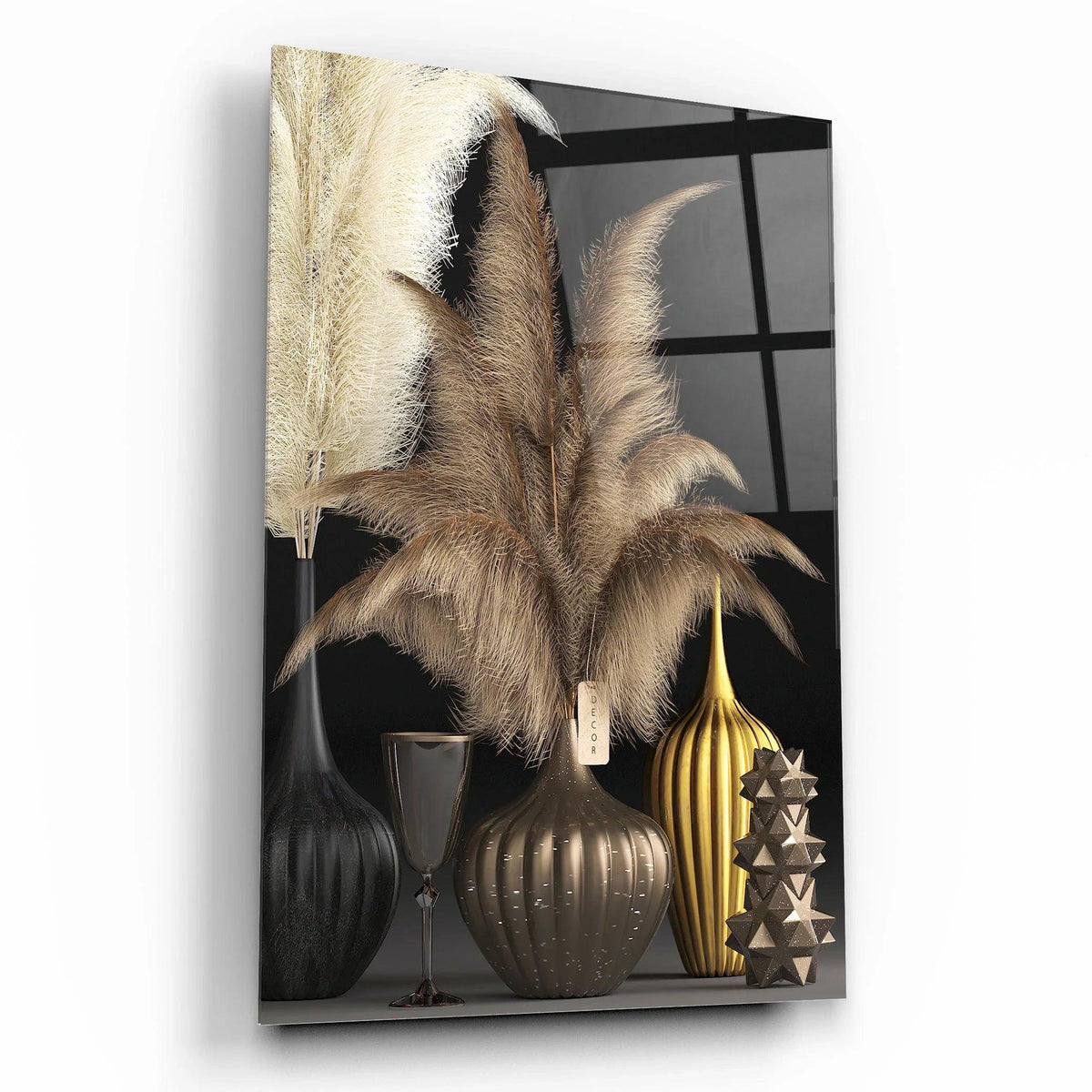 Vases Glass Wall Art - LUXARTDECO