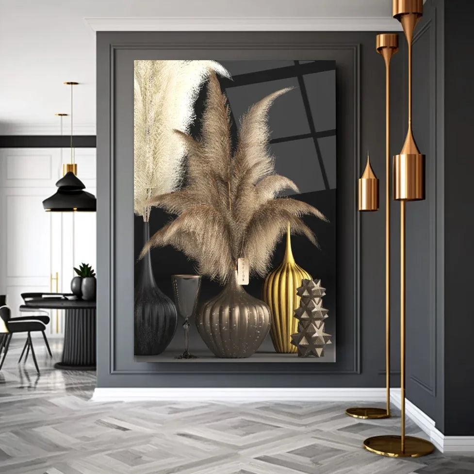 Vases Glass Wall Art - LUXARTDECO