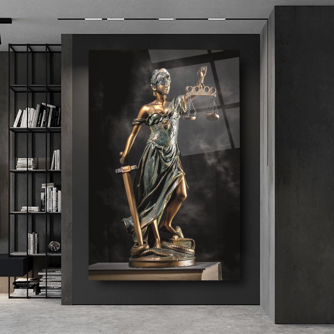 Тhemis Glass Wall Art