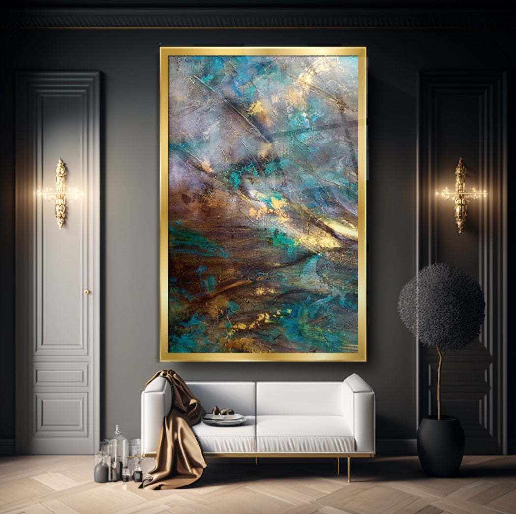 Décoration murale en verre Magnolia