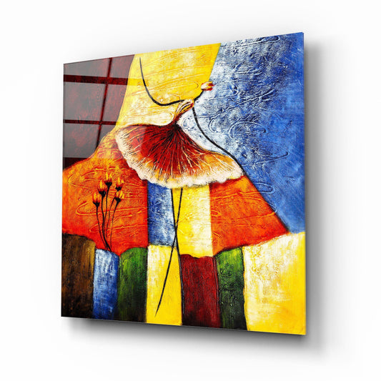 Abstract Glass Wall Art - LUXARTDECO