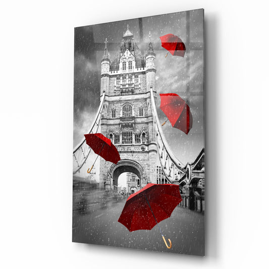 London Bridge Glass Wall Art