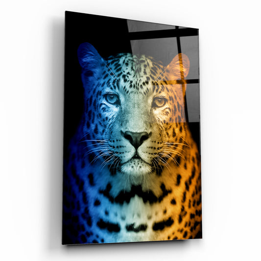 Leopard Glass Wall Art