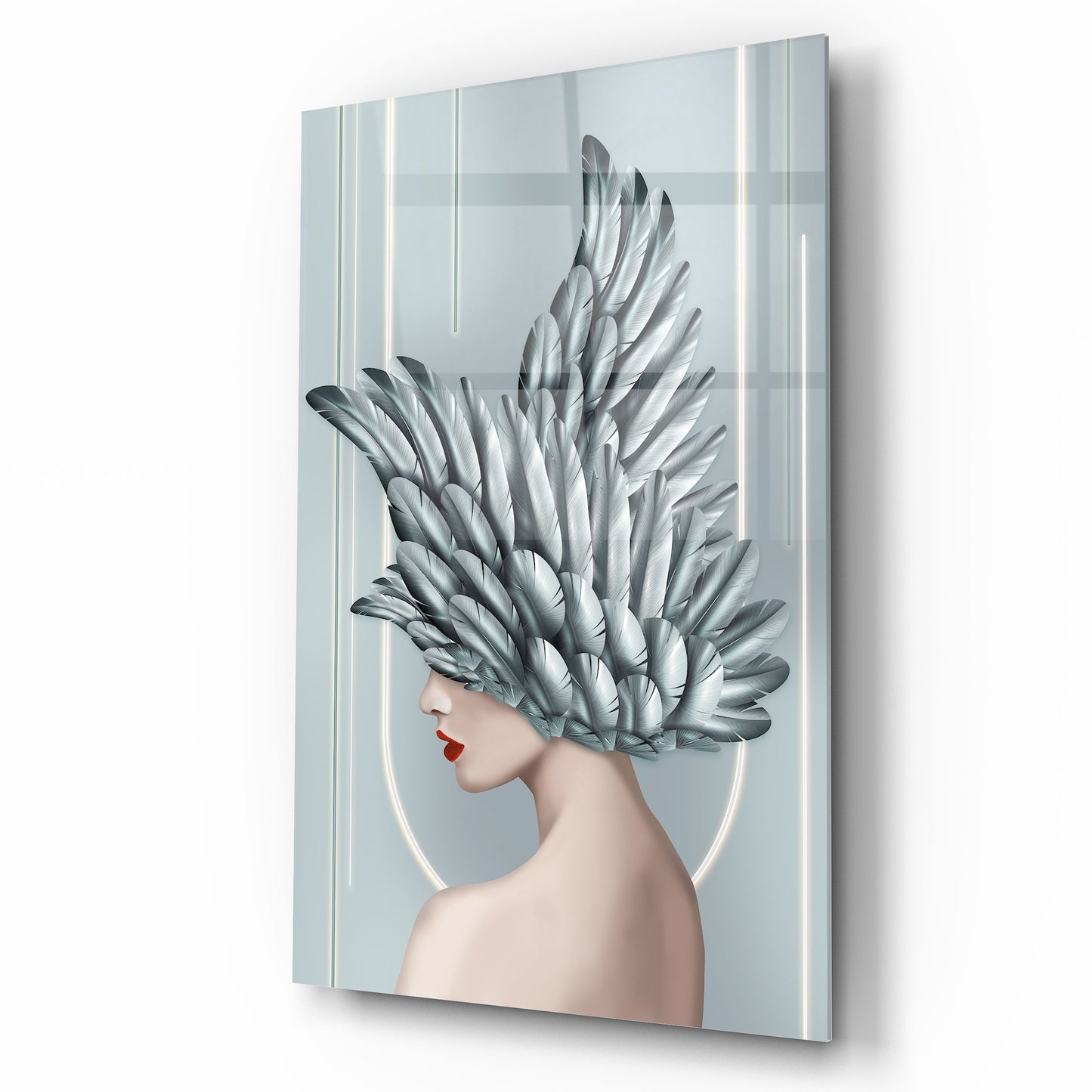 Décoration murale en verre de rêve