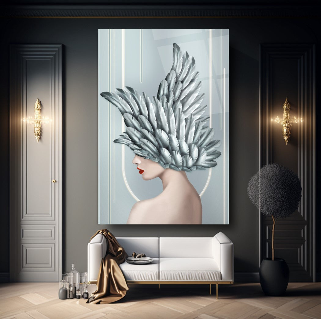 Décoration murale en verre de rêve