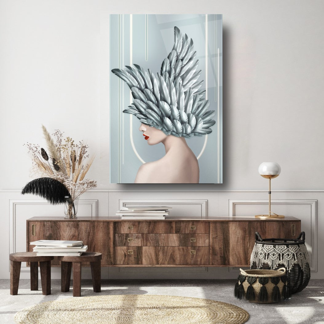 Décoration murale en verre de rêve