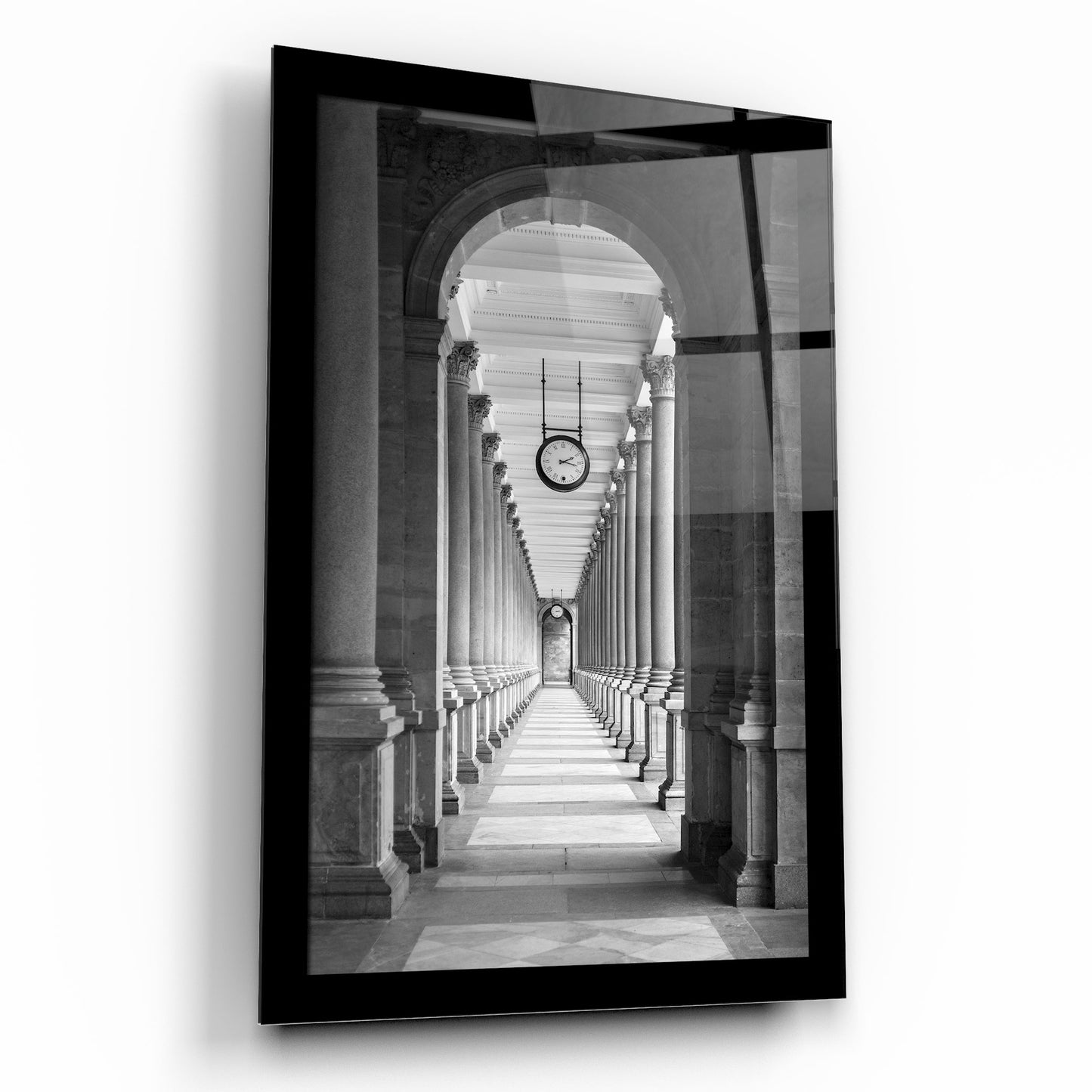 Column Glass Wall Art
