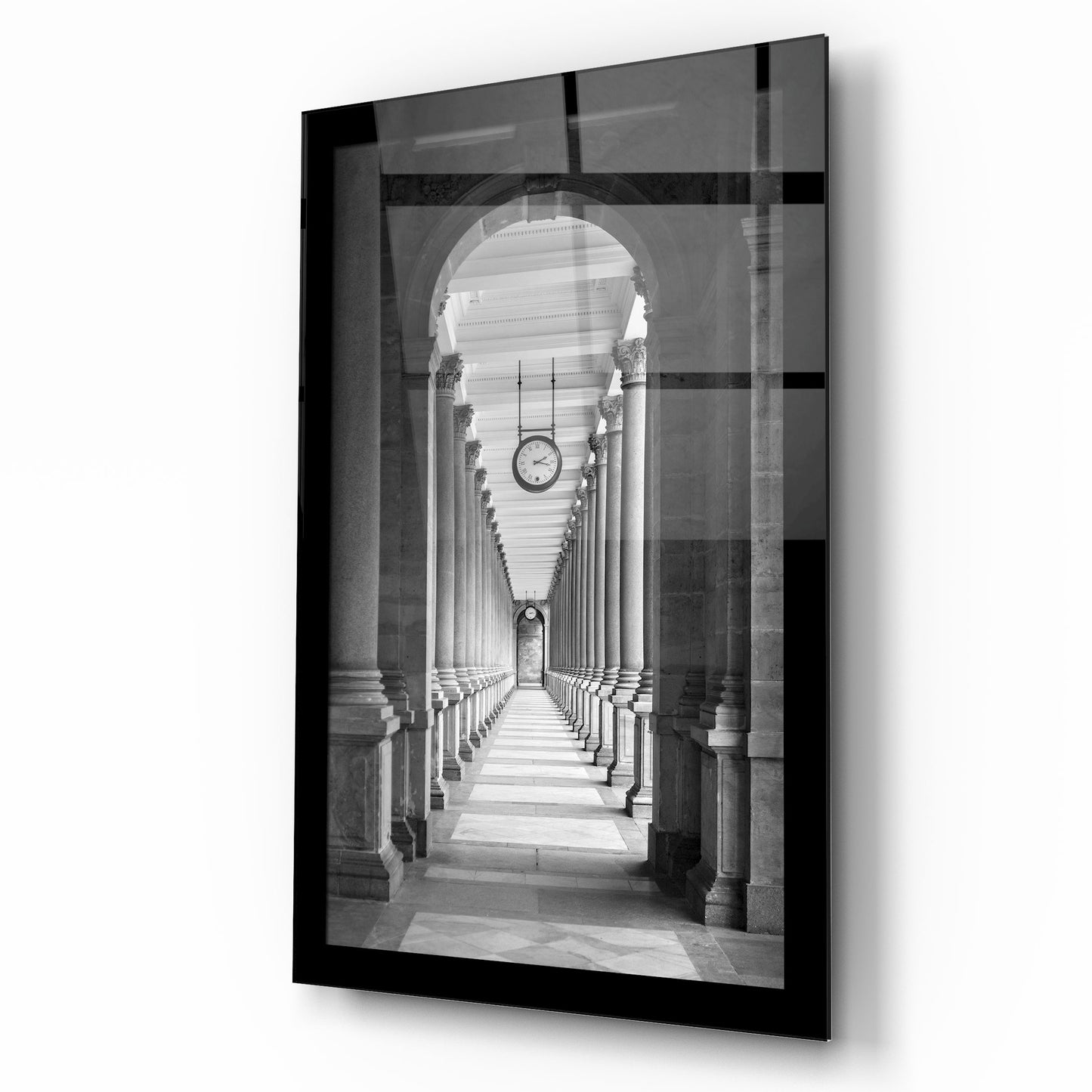 Column Glass Wall Art