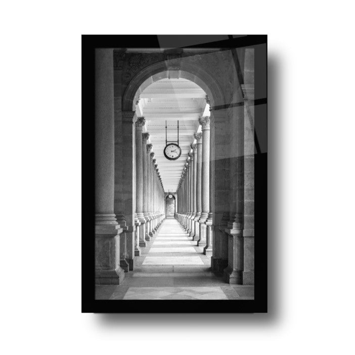 Column Glass Wall Art