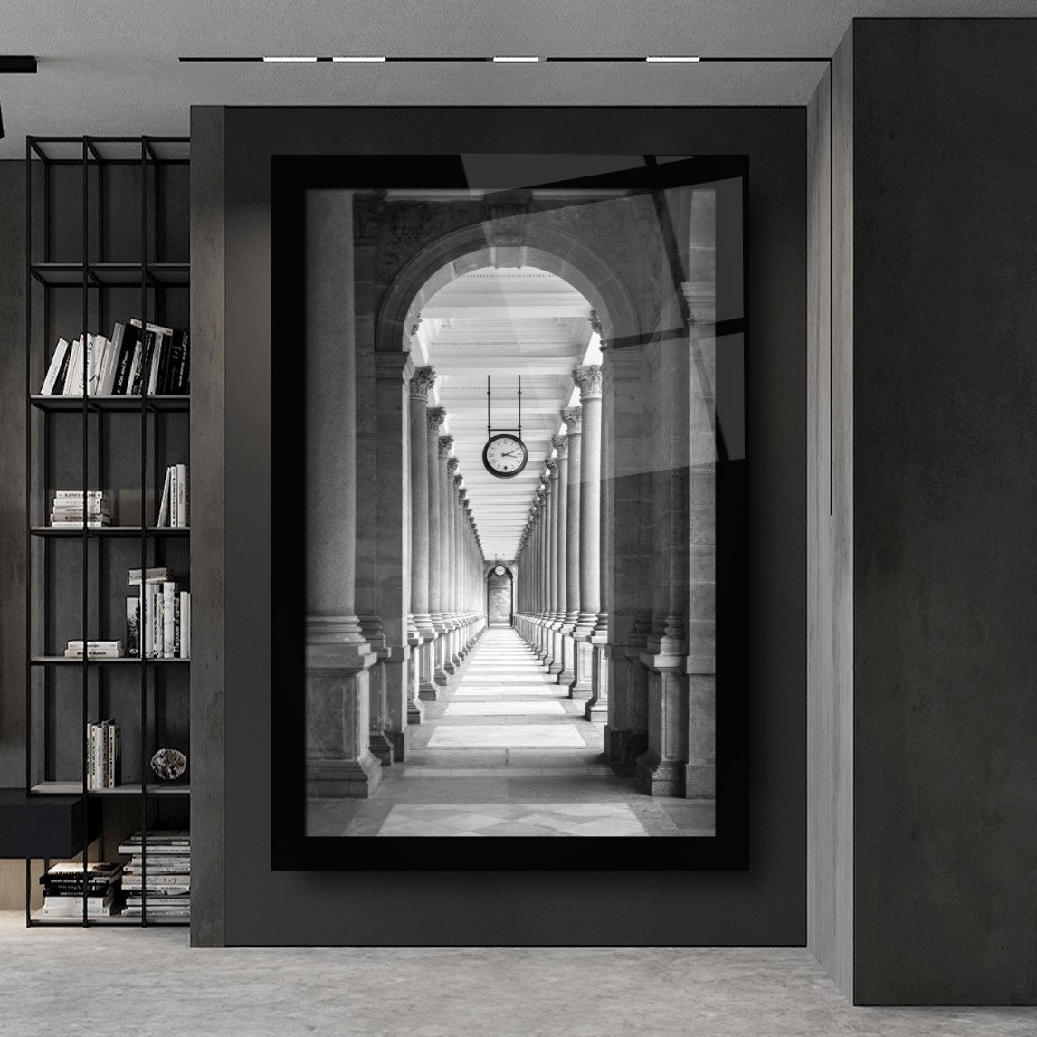 Column Glass Wall Art
