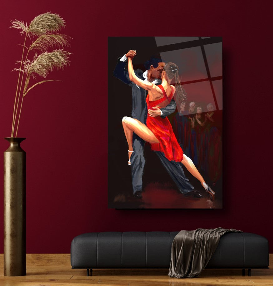 Dance Glass Wall Art