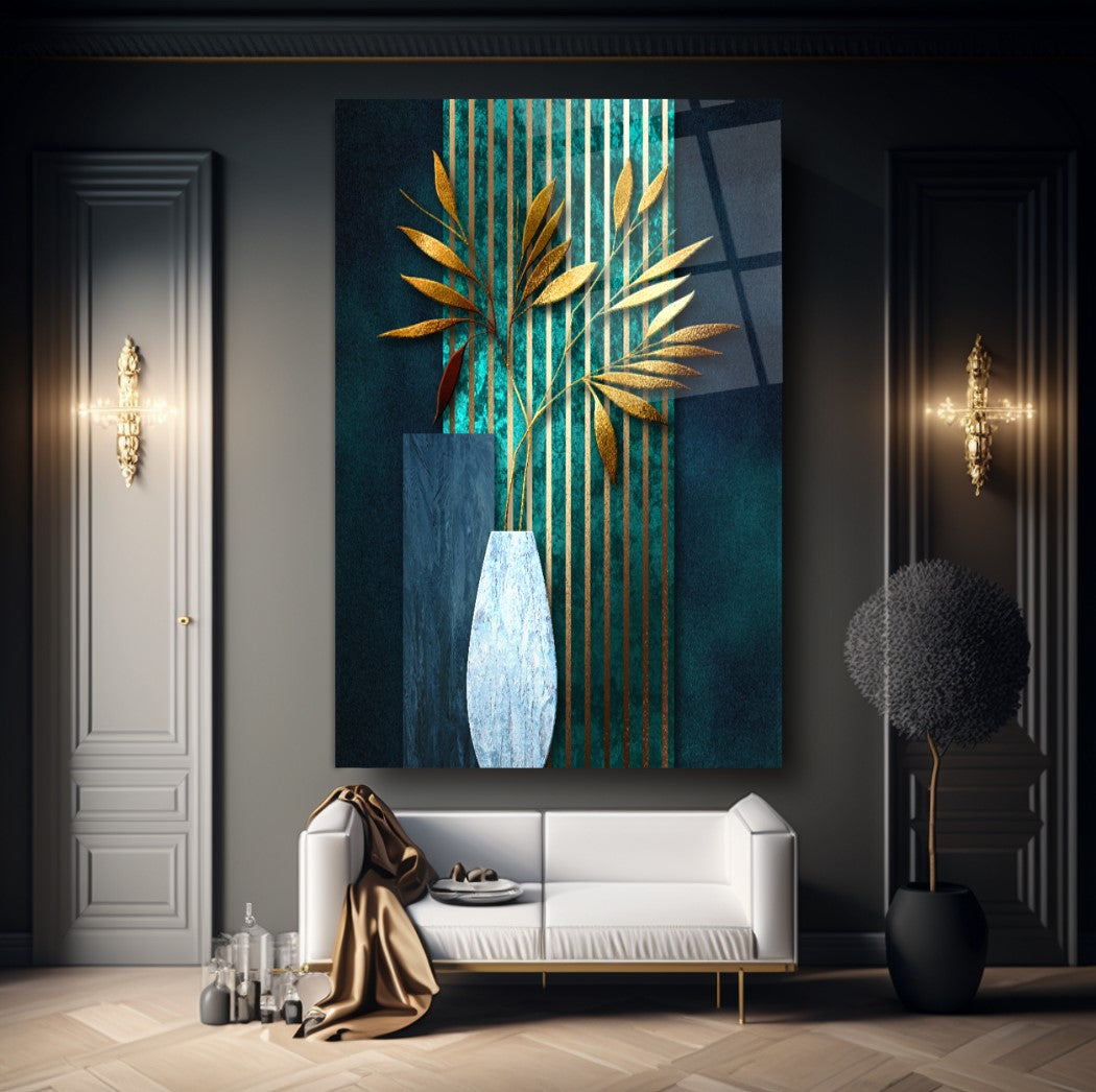 Vase Glass Wall Art