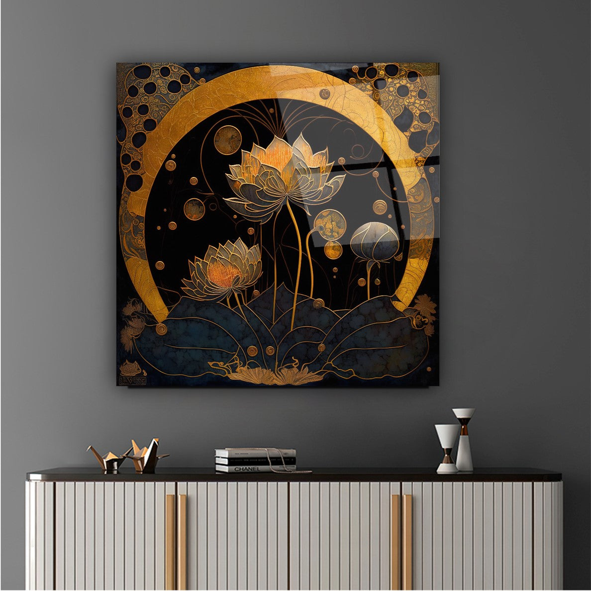 Tableau en verre trempé