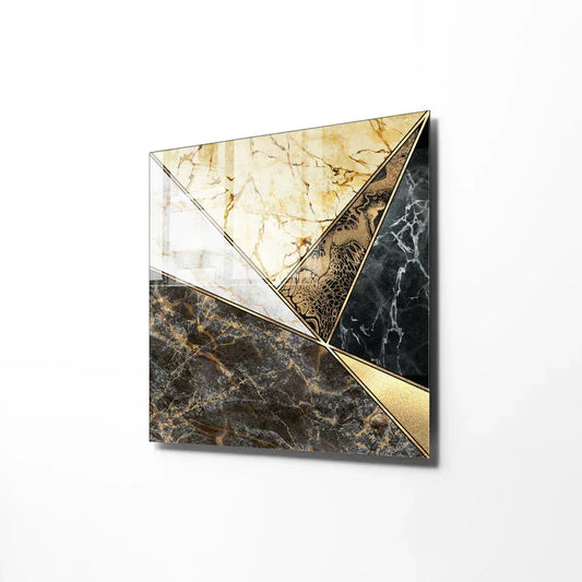 Marble Glass Wall Art - LUXARTDECO