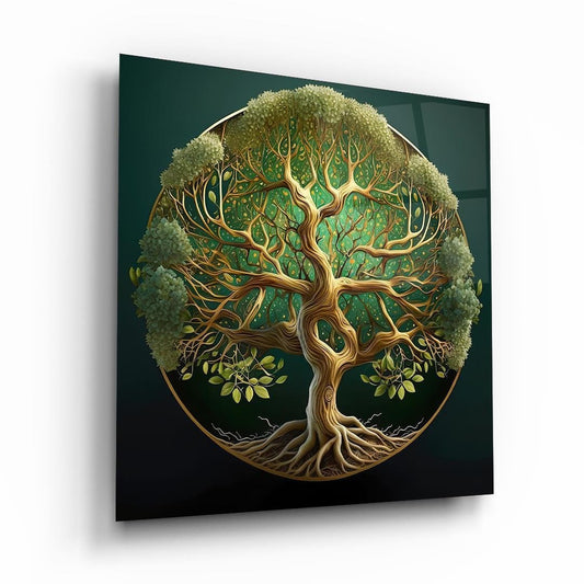 Tree of Life Glass Wall Art