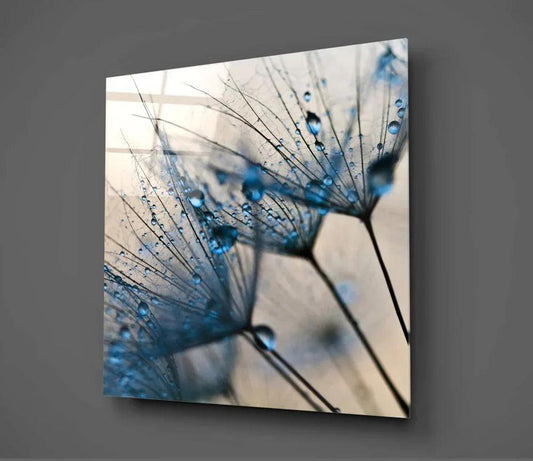 Flower Glass Wall Art - LUXARTDECO
