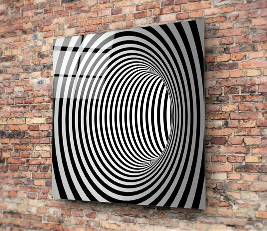 illusion Glass Wall Art - LUXARTDECO