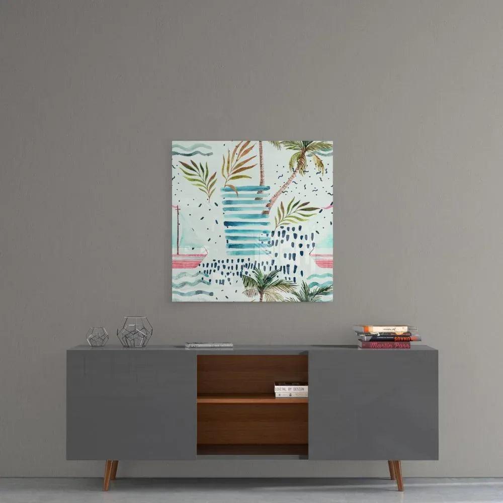 Abstract Glass Wall Art - LUXARTDECO