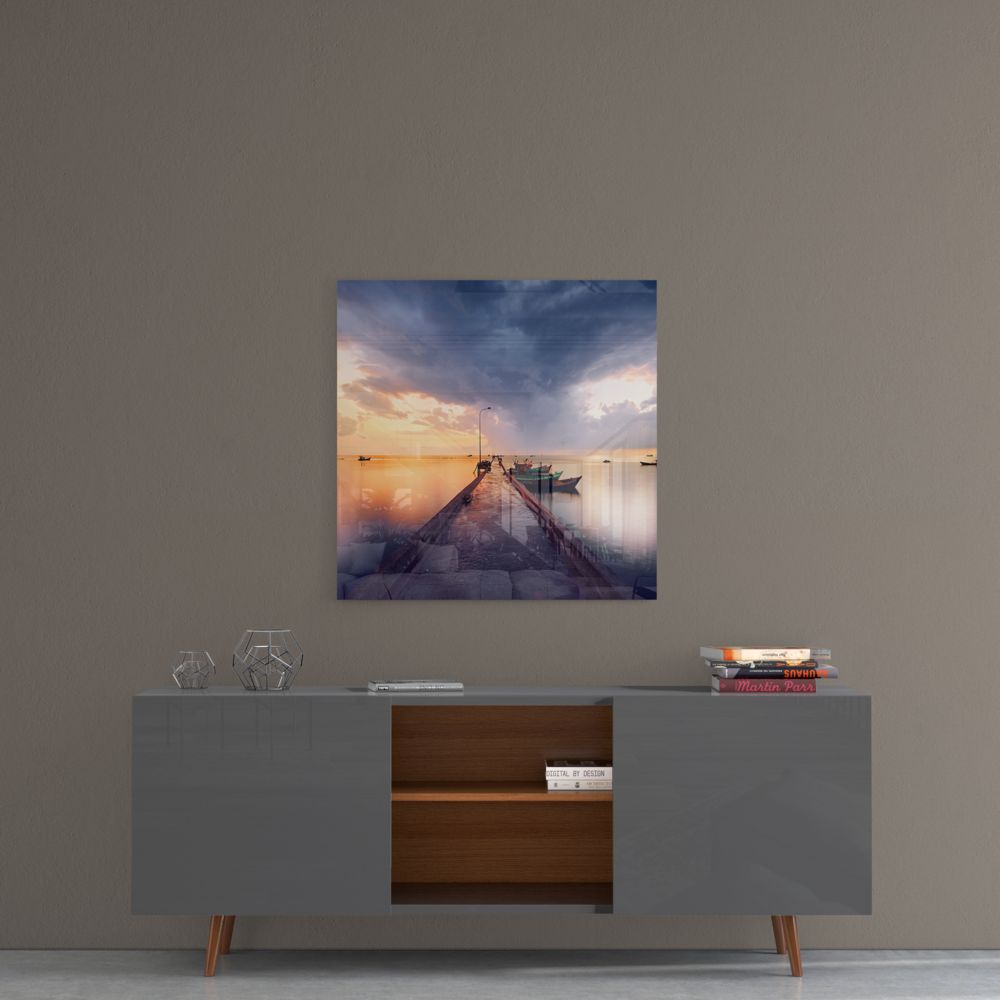 Dock Glass Wall Art
