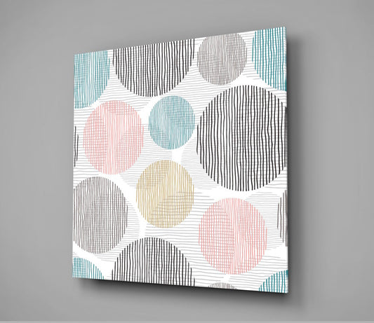 Soft Spots Glass Wall Arts