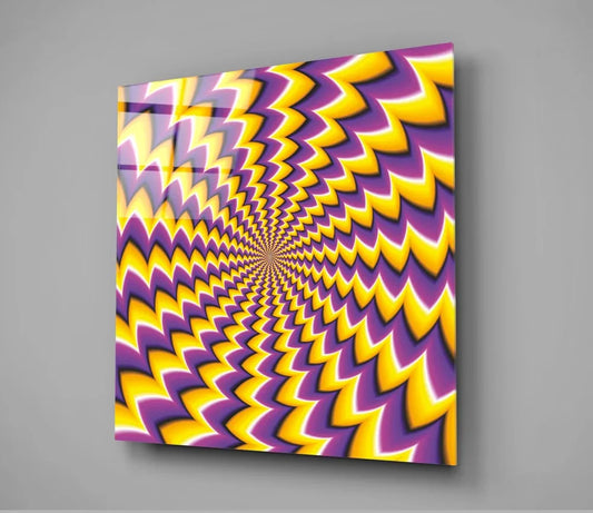 Illusion Glass Wall Art - LUXARTDECO