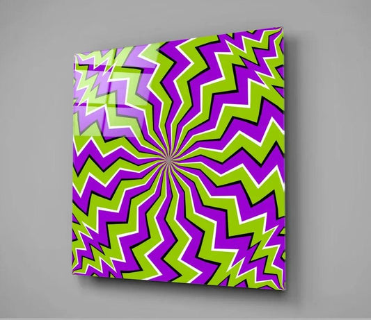 Illusion Glass Wall Art - LUXARTDECO