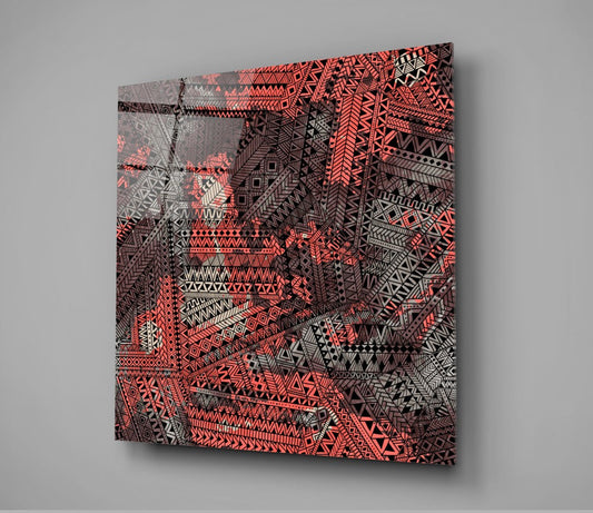 Columns Glass Wall Art