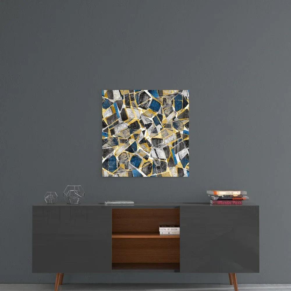 Alternative Honeycomb Glass Wall Art - LUXARTDECO