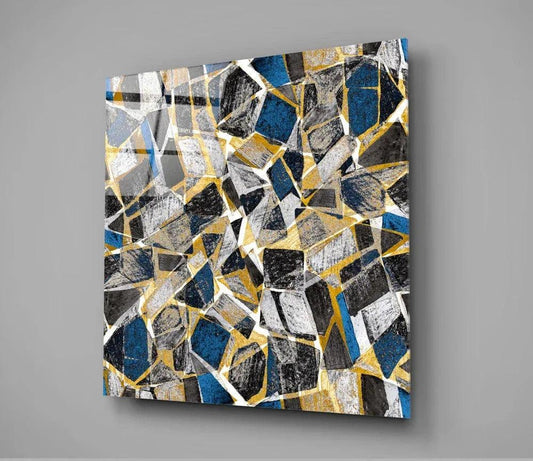 Alternative Honeycomb Glass Wall Art - LUXARTDECO