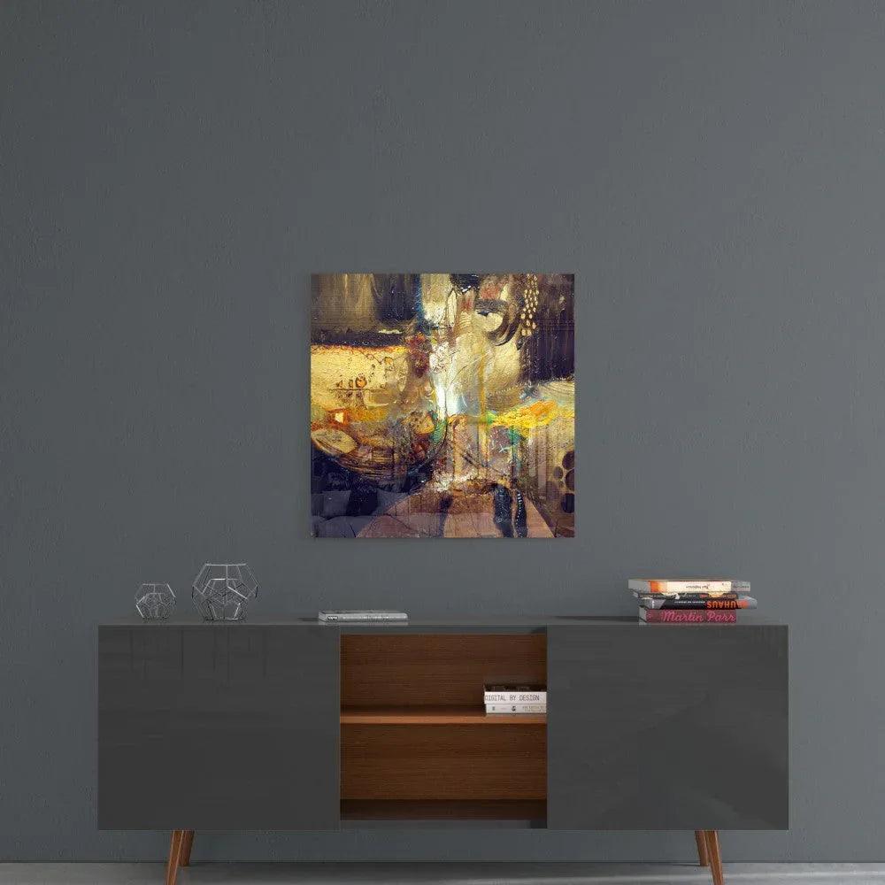 Mixed Glass Wall Art - LUXARTDECO