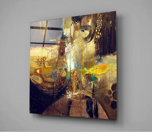Mixed Glass Wall Art - LUXARTDECO