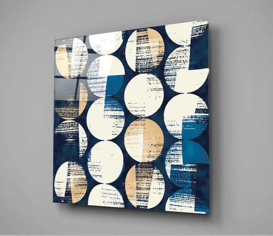 Erasing Glass Wall Art - LUXARTDECO