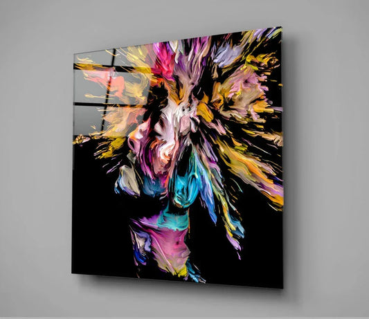 Hidden Silhouette Glass Wall Art - LUXARTDECO
