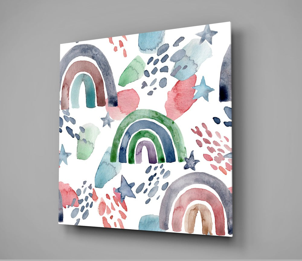 Rainbow Glass Wall Art