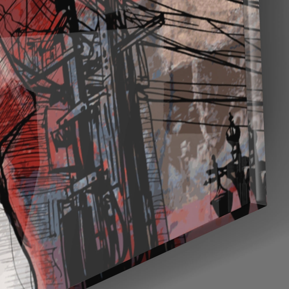 Trumpet Glass Wall Art