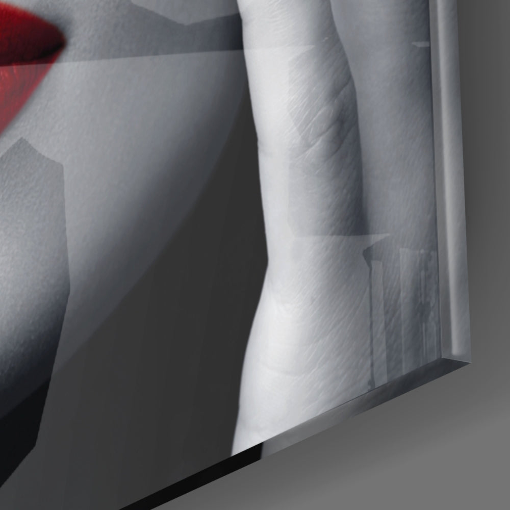 The Charm of Red Glass Wall Art