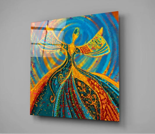 Return Glass Wall Art - LUXARTDECO