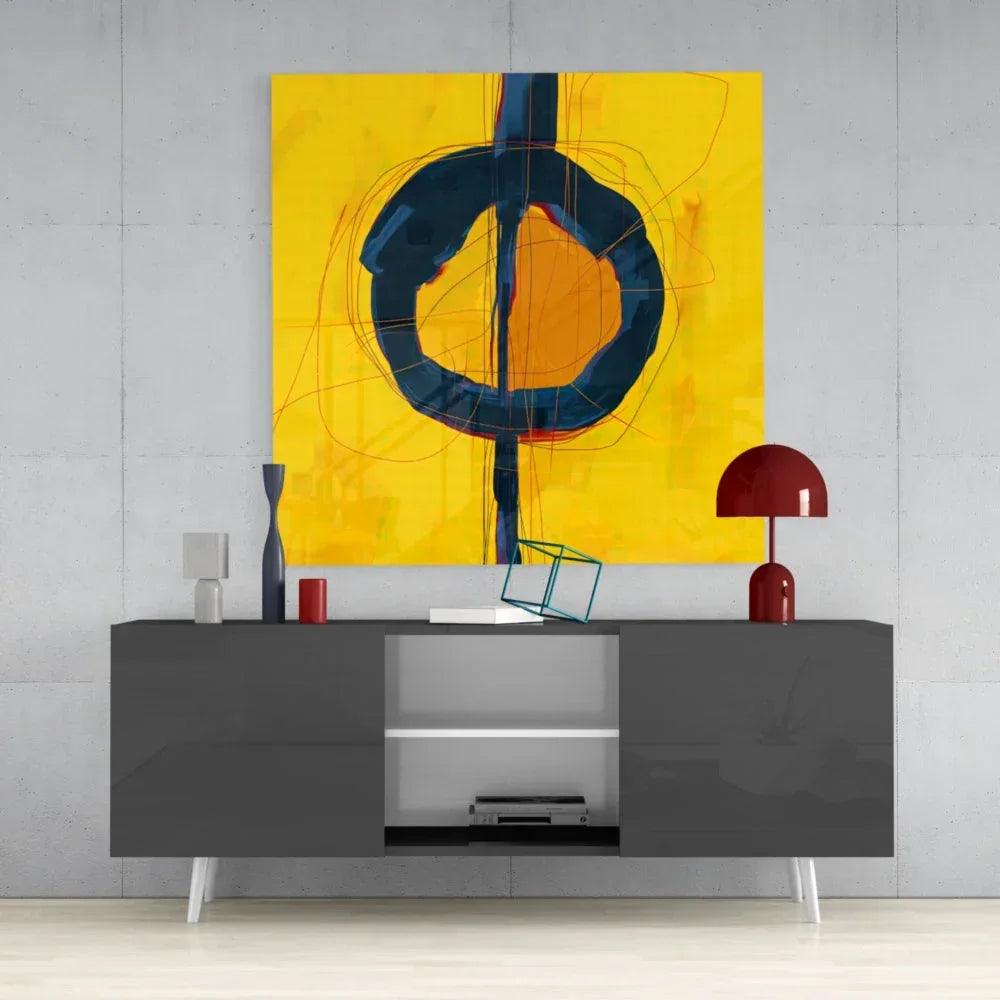 Abstract Glass Wall Art - LUXARTDECO