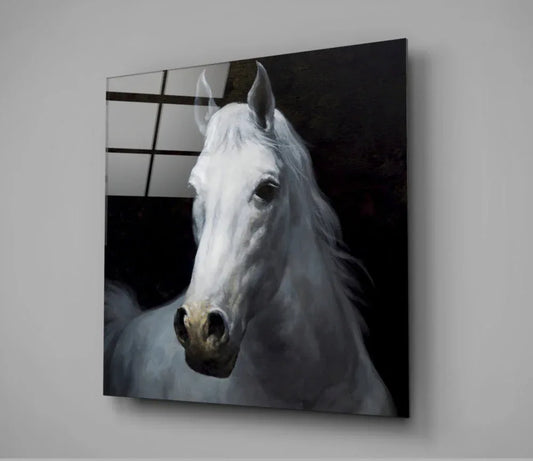 Horse Glass Wall Art - LUXARTDECO