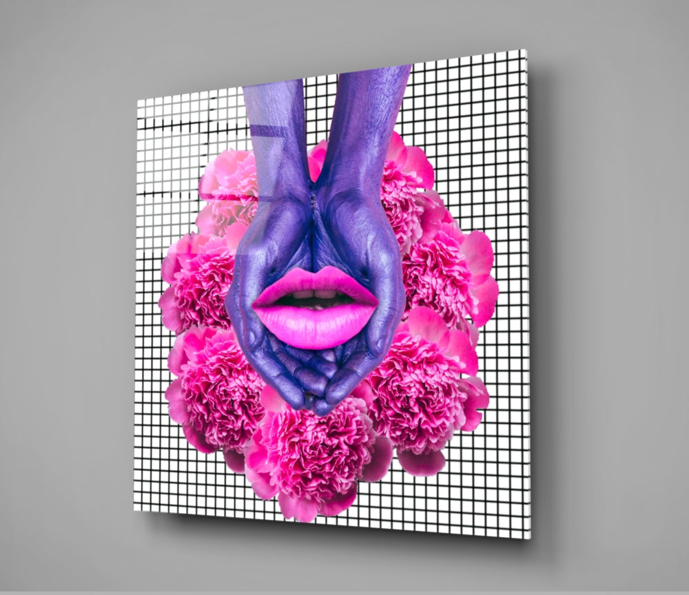 Abstract Complex Glass Wall Art