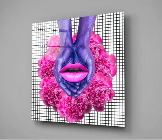 Abstract Complex Glass Wall Art - LUXARTDECO