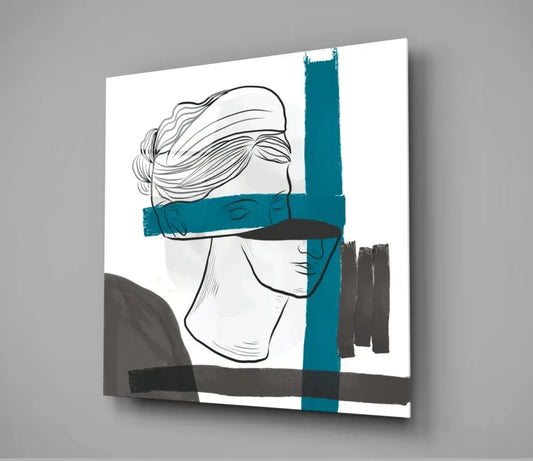 Abstract Glass Wall Art - LUXARTDECO