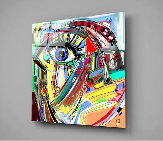 Abstract Glass Wall Art - LUXARTDECO