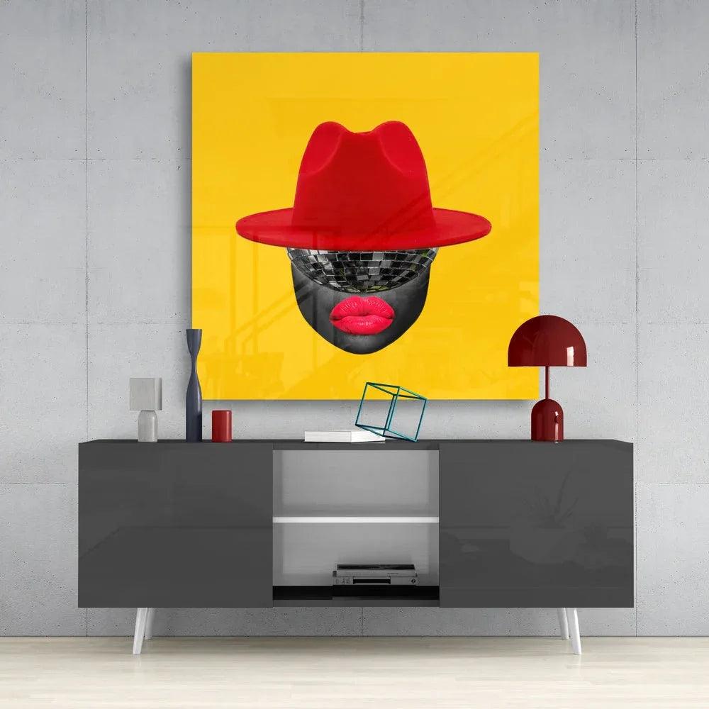 Costume Glass Wall Art - LUXARTDECO