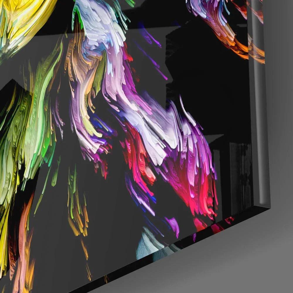 Thought Generation Glass Wall Art - LUXARTDECO